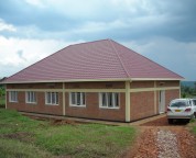 New Faith Victory Association office at the Rusororo site.